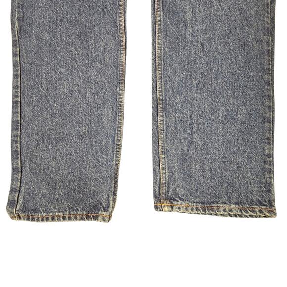 Levi's Vintage 90's Orange Tab  505 Jeans W42 L 30 Made in USA - Picture 7 of 15